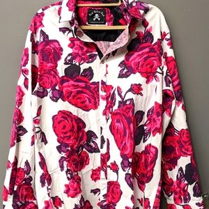 Rock Roll N Soul Dead Flowers Button down